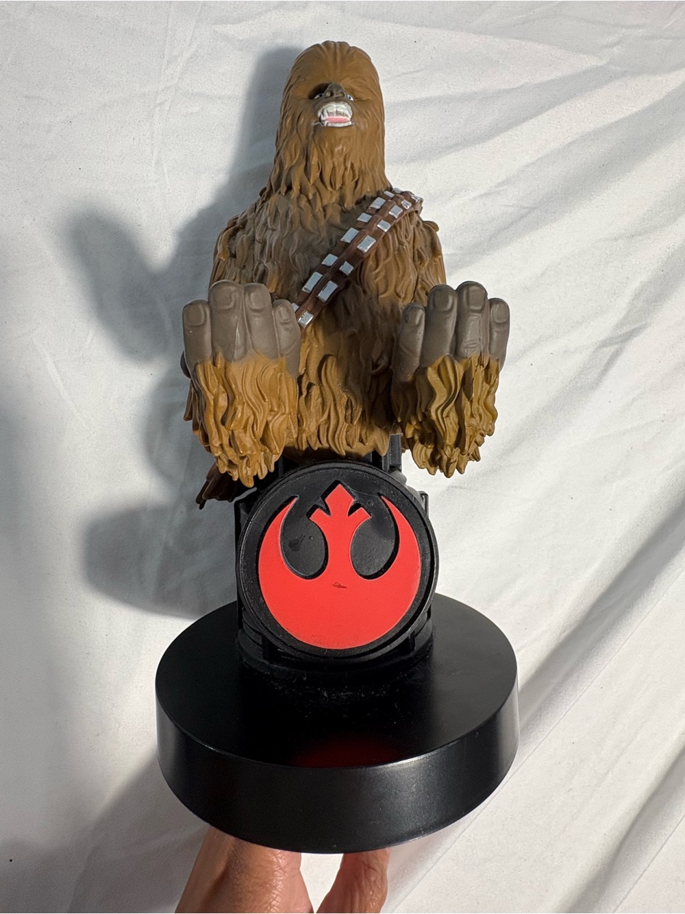 Cable guys chewbacca starwars phone holder
